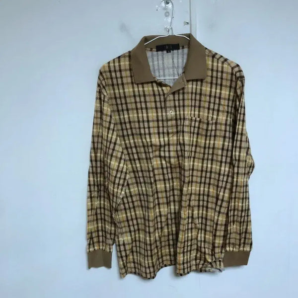 [BUNJANG] Daks Men's Long Sleeve T-Shirt Size M / 닥스 남성 봄가을 긴팔티 95M@9972