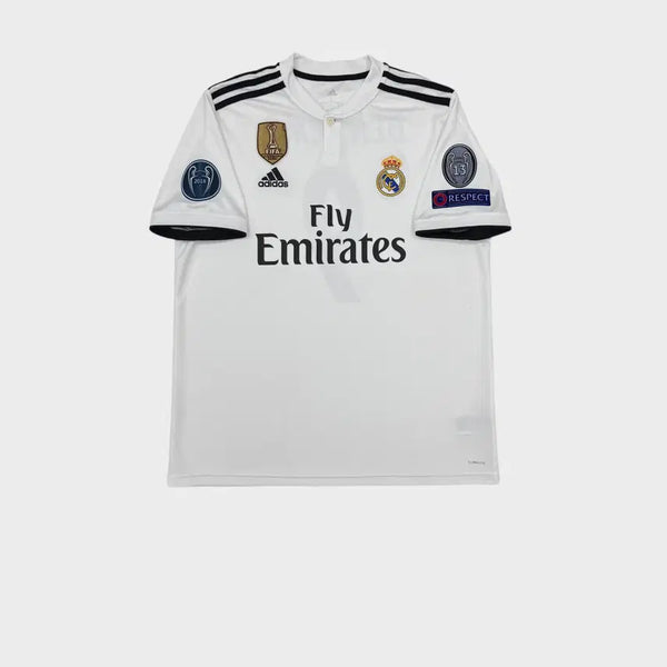 [BUNJANG] Real Madrid 2018-2019 Home Karim Benzema UCL Version Jersey (Adidas L) / 18-19 레알 마드리드 홈 No.9 카림 벤제마