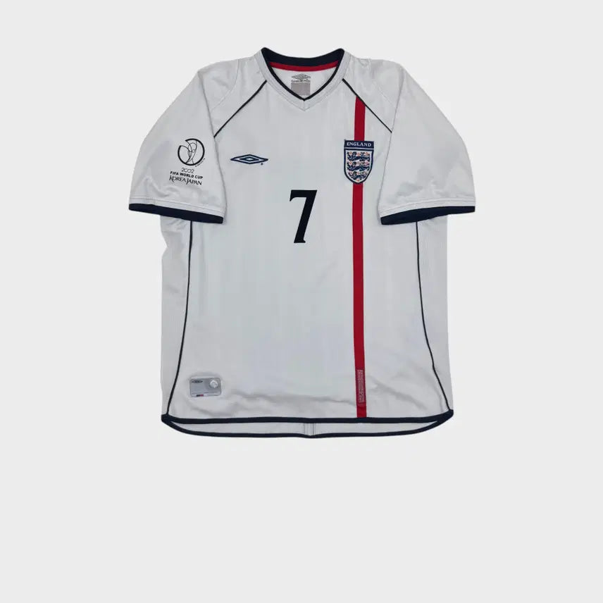 [BUNJANG] David Beckham England Home 2002 World Cup Jersey (Umbro L) / 01-03 잉글랜드 홈 No.7 데이비드 베컴