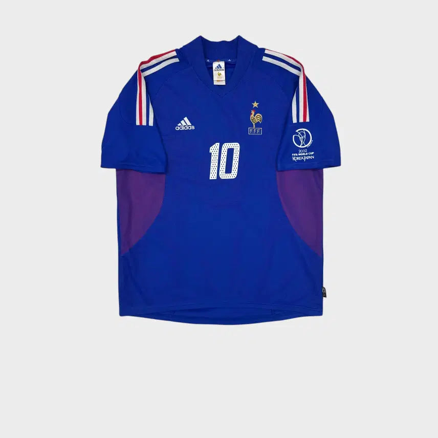 [BUNJANG] France National Football Team 2002 Zidane Home Jersey XL / 02-04 프랑스 홈 No.10 지네딘 지단