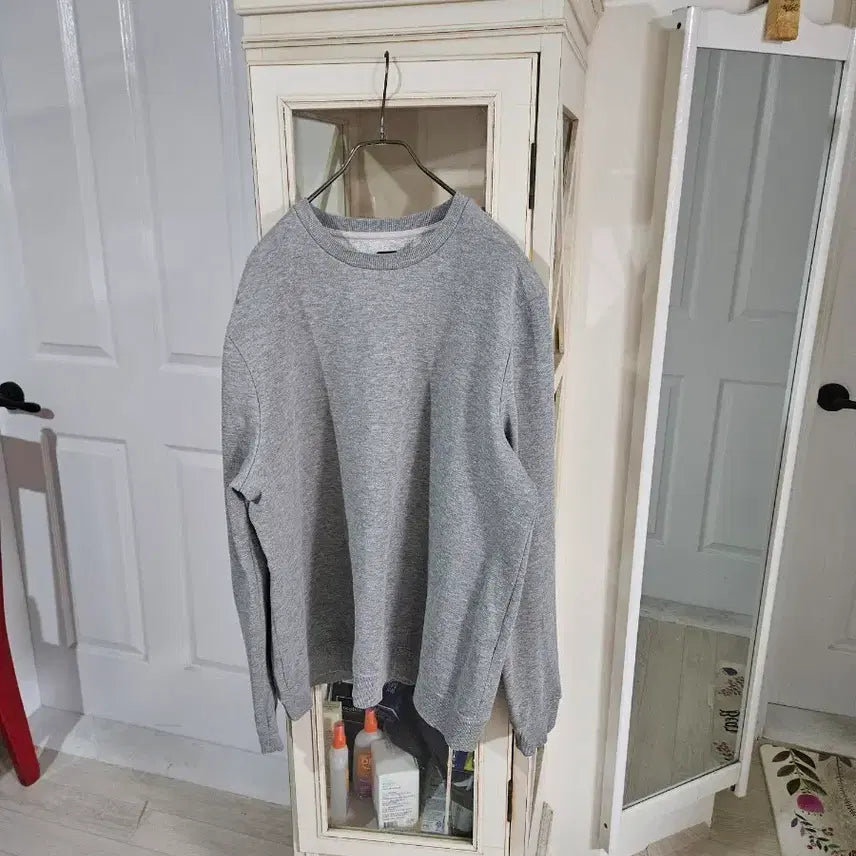 [BUNJANG] New Look Sweatshirt - Grey / 뉴룩 맨투맨티 그레이