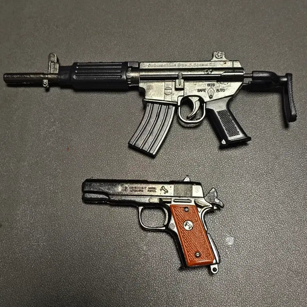 [BUNJANG] K1 SMG Diecast Cap Gun 2-Set Figure / K1 SMG 다이캐스트 캡건  2종세트  피규어