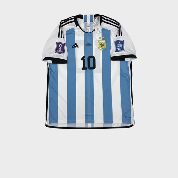 [BUNJANG] Argentina Lionel Messi 2022-24 Home WC Final Ver. Jersey (Adidas 2XL) / 22-24 아르헨티나 홈 No.10 리오넬 메시