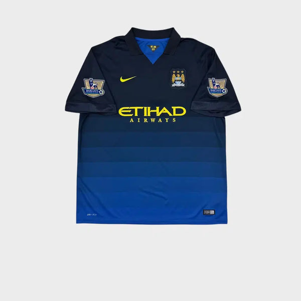 [BUNJANG] Manchester City 2014-15 Away Sergio Agüero League Jersey (NIKE 2XL) / 14-15 맨체스터 시티 어웨이 No.16 세르히오 아구에로