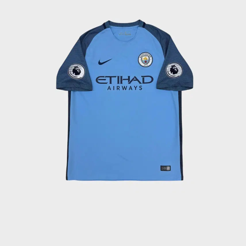 [BUNJANG] Manchester City 2016-17 Sergio Agüero Home Football Shirt (Nike L) / 16-17 맨체스터 시티 홈 No.10 세르히오 아구에로