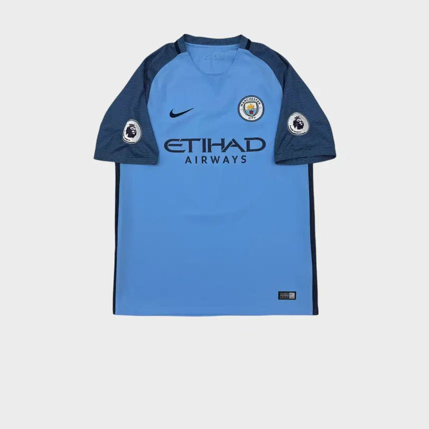 [BUNJANG] Manchester City 2016-17 Home Kevin De Bruyne League Jersey (Nike L) / 16-17 맨체스터 시티 홈 No.17 케빈 데브라위너