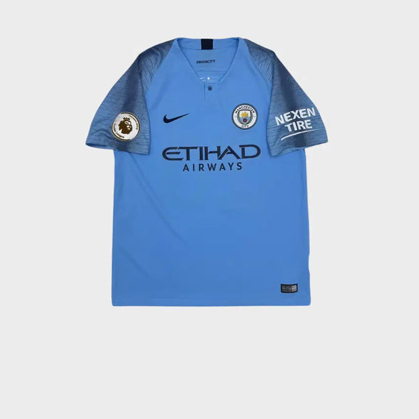 [BUNJANG] Manchester City 2018-19 Home Bernardo Silva #20 League Version Jersey (Nike L) / 18-19 맨체스터 시티 홈 No.20 베르나르두 실바