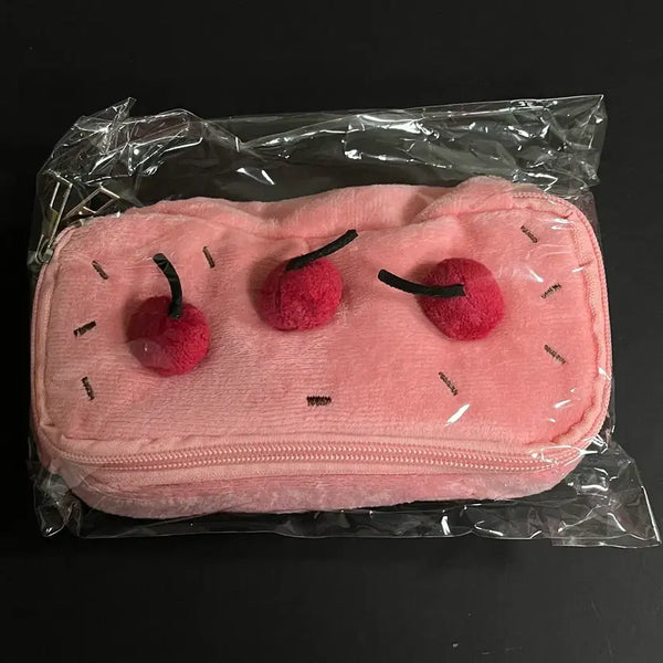 [BUNJANG] Cherry Cake Pencil Case Pouch / 체리케이크 필통 파우치 새상품