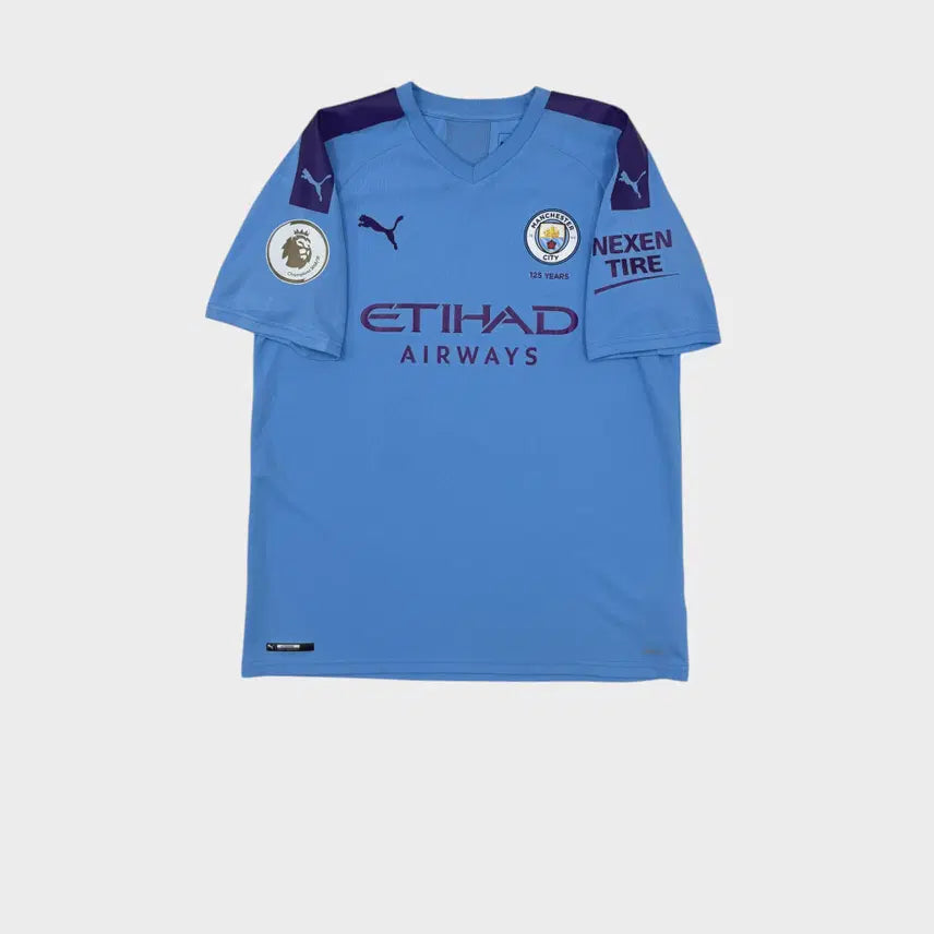 [BUNJANG] Manchester City 2019-20 Home David Silva #21 League Version Football Jersey / 19-20 맨체스터 시티 홈 No.21 다비드 실바