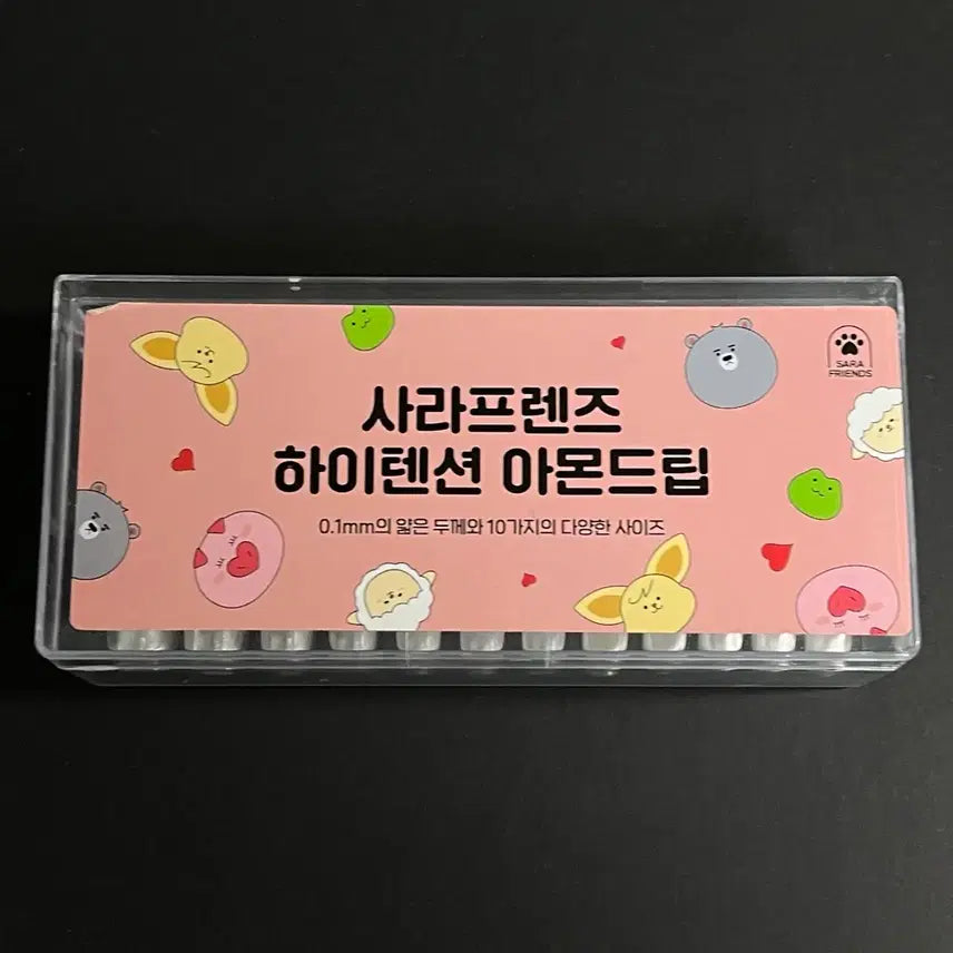 [BUNJANG] Sarafriends High Tension Almond Tip Pens (24 Count) / 사라프렌즈 하이텐션 아몬드팁