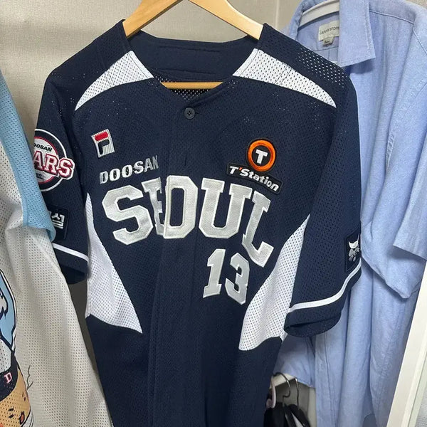 [BUNJANG] Doosan Bears Seoul Authentic Jersey (Size 105) / 두산 서울 유니폼