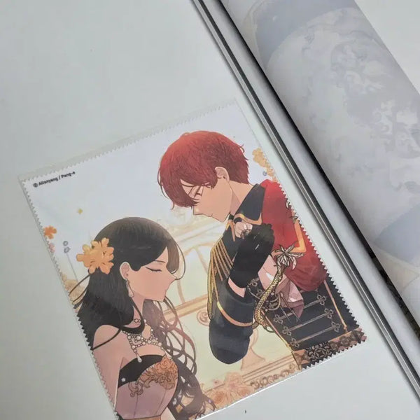 [BUNJANG] The Black-Haired Princess Webtoon Event Goods Bundle / 일괄 검은 머리 황녀님 웹툰 이벤트 굿즈 만화 로판 로맨스 판타지