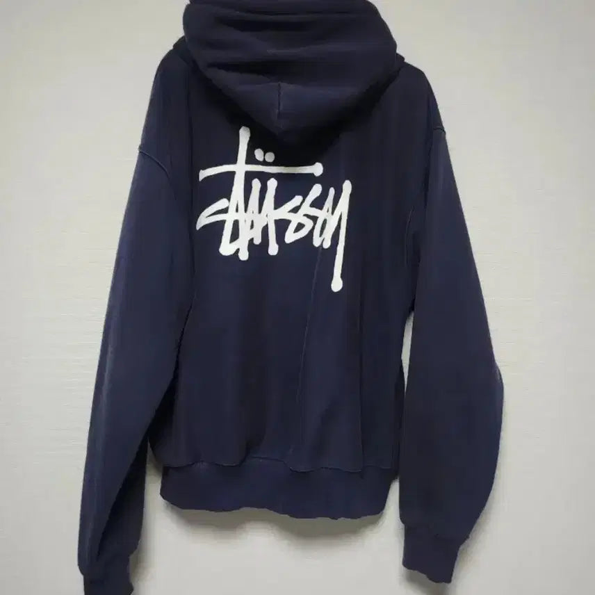[BUNJANG] Stussy Navy Hoodie L / 스투시 후드티 네이비 L