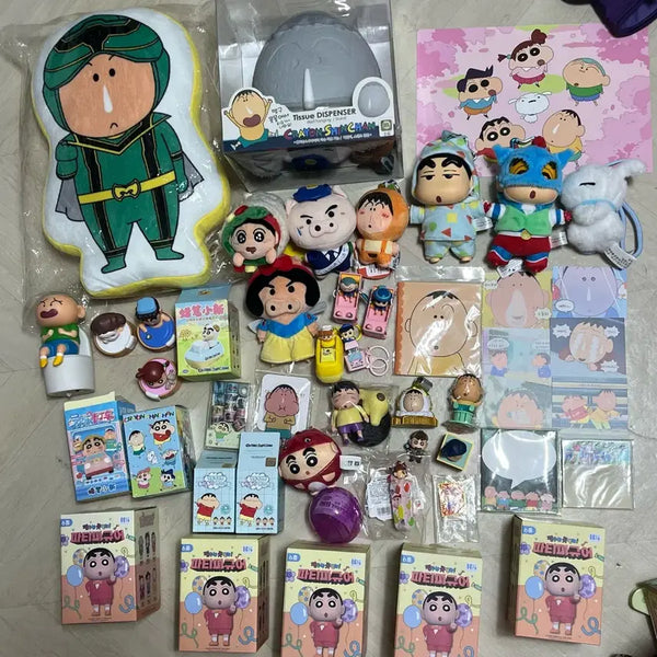 [BUNJANG] Crayon Shin-chan Noh-ara Gu-Chon Figure Set / 짱구 맹구 피규어 인형 일괄