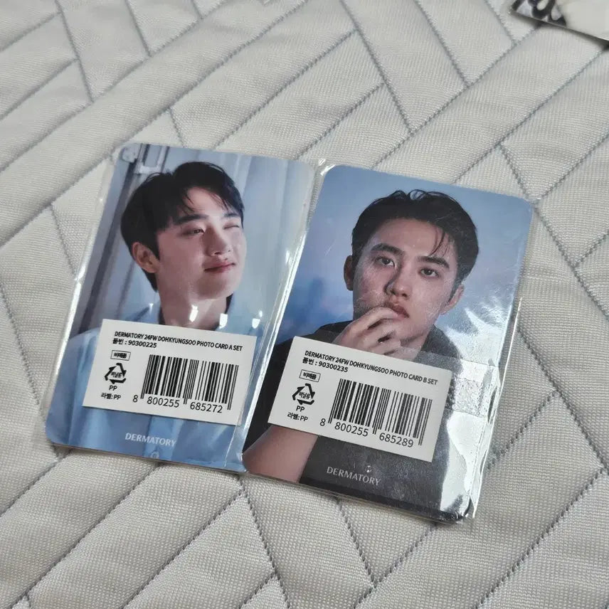 [BUNJANG] EXO D.O. The Dermatology POB Set A & B Bundle / (미개봉) 도경수 더마토리 증정 포카 A세트, B세트 일괄