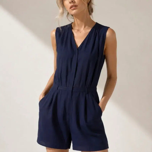 [BUNJANG] And Other Stories Silk Blend Sleeveless Jumpsuit / 앤아더스토리즈 실크 혼방  점프수트