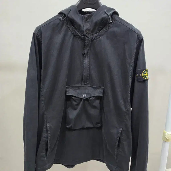 [BUNJANG] Stone Island 19FW Cotton Anorak Hoodie / 19fw 스톤아일랜드 코튼 아노락 후드