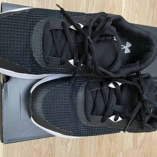 [BUNJANG] Under Armour Black Running Shoes Size 270 / 언더아머 블랙 260
