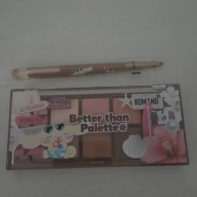 [BUNJANG] Rom&nd Better Than Palette No. 14 Toasty Brown Cinnamonroll Edition / 롬앤 배러 댄 팔레트 14호 토스트 태니 가든 태닝 시나모롤 에디션