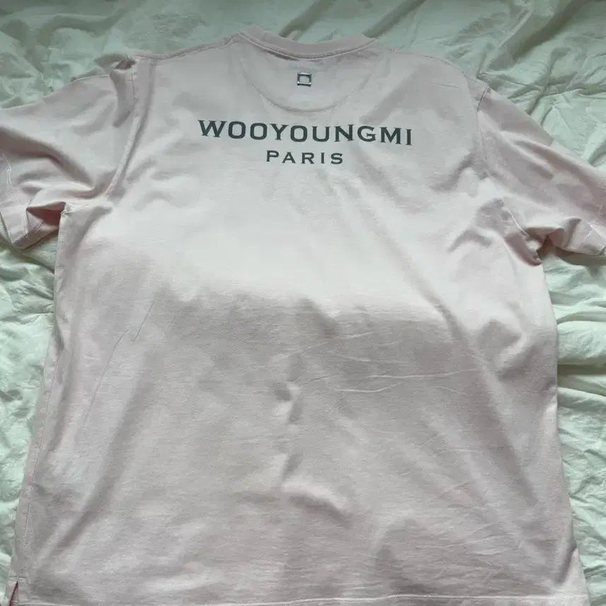 [BUNJANG] Wooyoungmi Paris Short Sleeve T-Shirt (Size 50) / (50)우영미 반팔티 팝니다