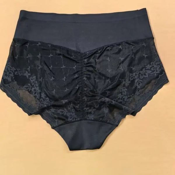 [BUNJANG] Women's Black Lace Panty Size 66 / 여성 속옷 날씬 66사이즈 검정색 레이스 팬티