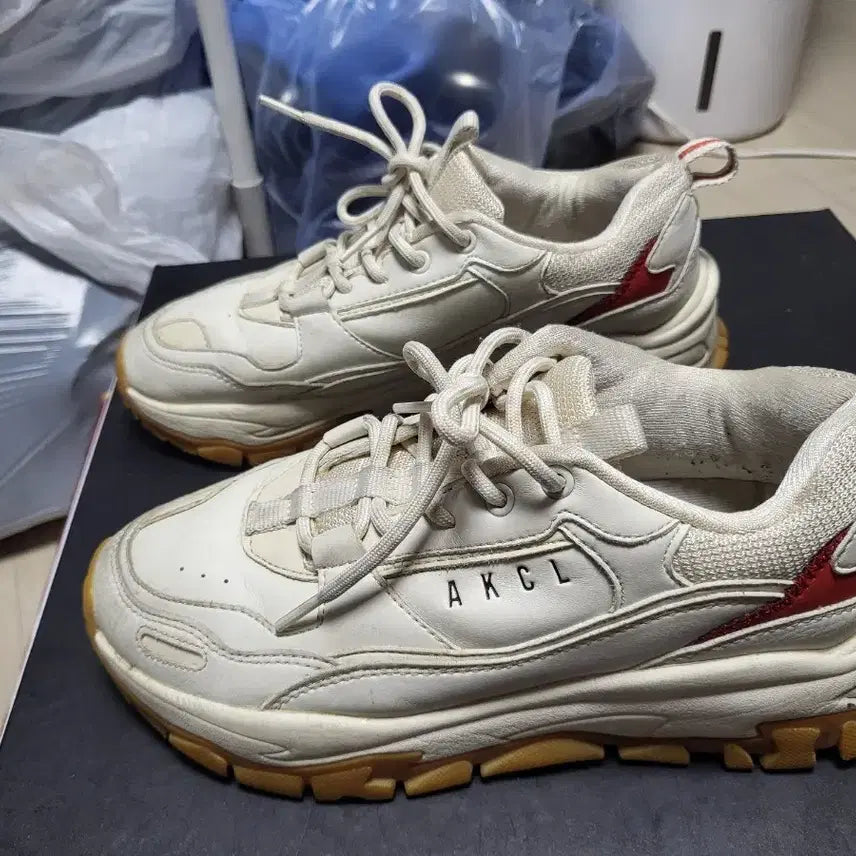 [BUNJANG] Aki Classic Urban Tracker White Sneakers 250mm / 아키클래식 어반트래커 화이트 250mm 상태매우좋음