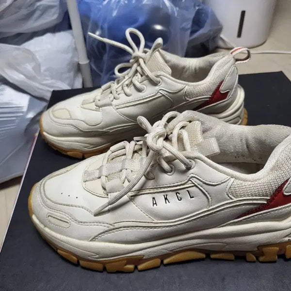 [BUNJANG] Aki Classic Urban Tracker White Sneakers 250mm / 아키클래식 어반트래커 화이트 250mm 상태매우좋음