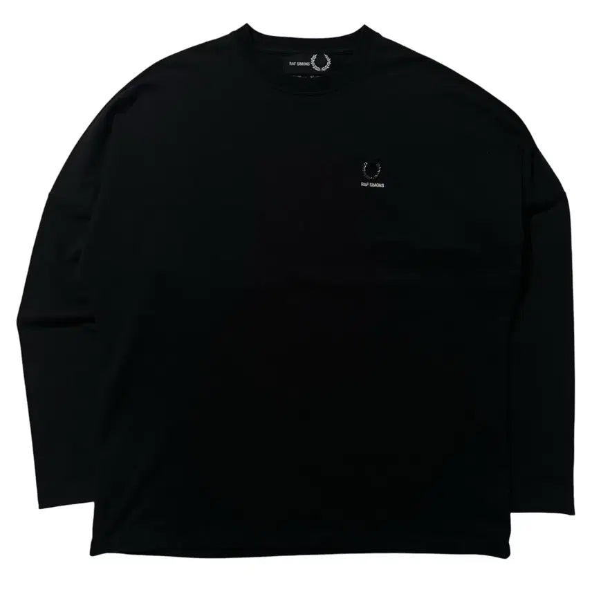 [BUNJANG] Raf Simons x Fred Perry Long Sleeve T-Shirt (Size M-L) / [M-L] 라프시몬스 x 프레드페리 롱슬리브 티셔츠