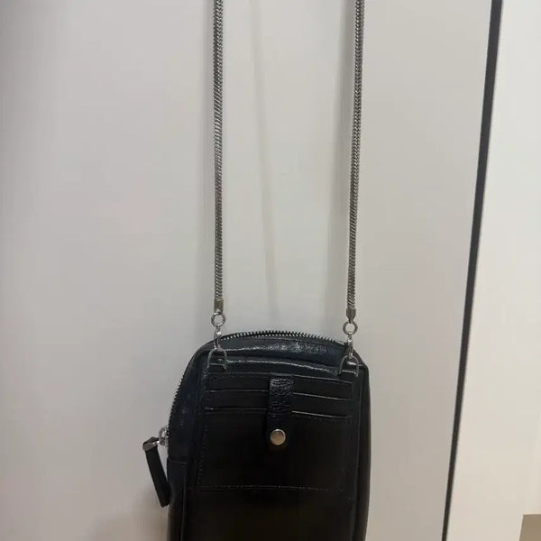 [BUNJANG] Matinkim Mini Blockchain Crossbody Bag / 마뗑킴 블랙체인 크로스백 미니