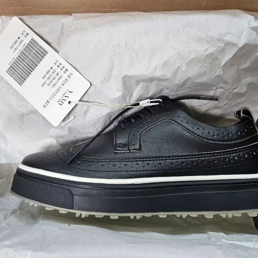 [BUNJANG] JDX Genuine Premium Women's Leather Golf Shoes / (새상품) 제이디엑스 정품 고급 여성 가죽 골프화