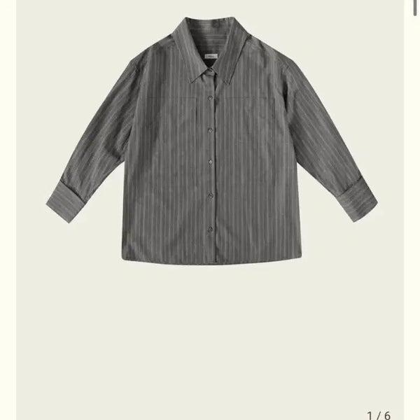 [BUNJANG] Ribbon Light Cliff Shirt / 리본빛 클리프 셔츠 cliff shirt