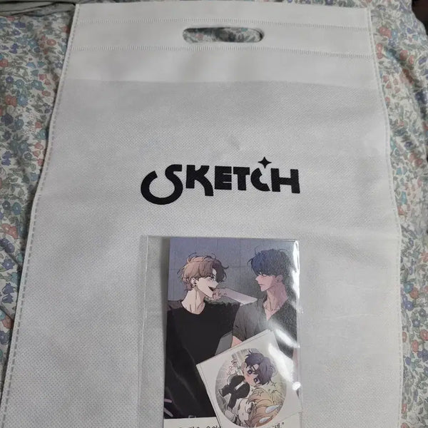 [BUNJANG] B-ON Sketchbook Goods Postcard Sticker Set / 비온 스케치백 입장 굿즈 엽서 스티커 세트