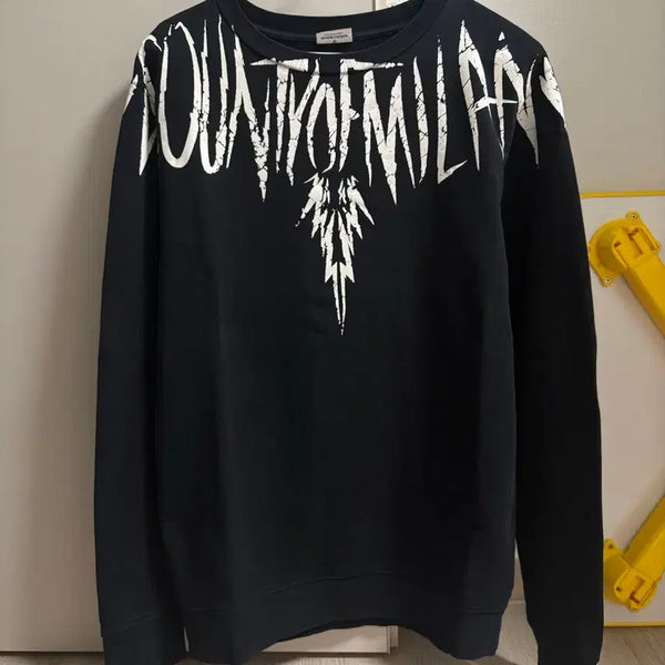 [BUNJANG] Marcelo Burlon Crewneck Sweatshirt Size M / 마르셀로 불론 맨투맨 M