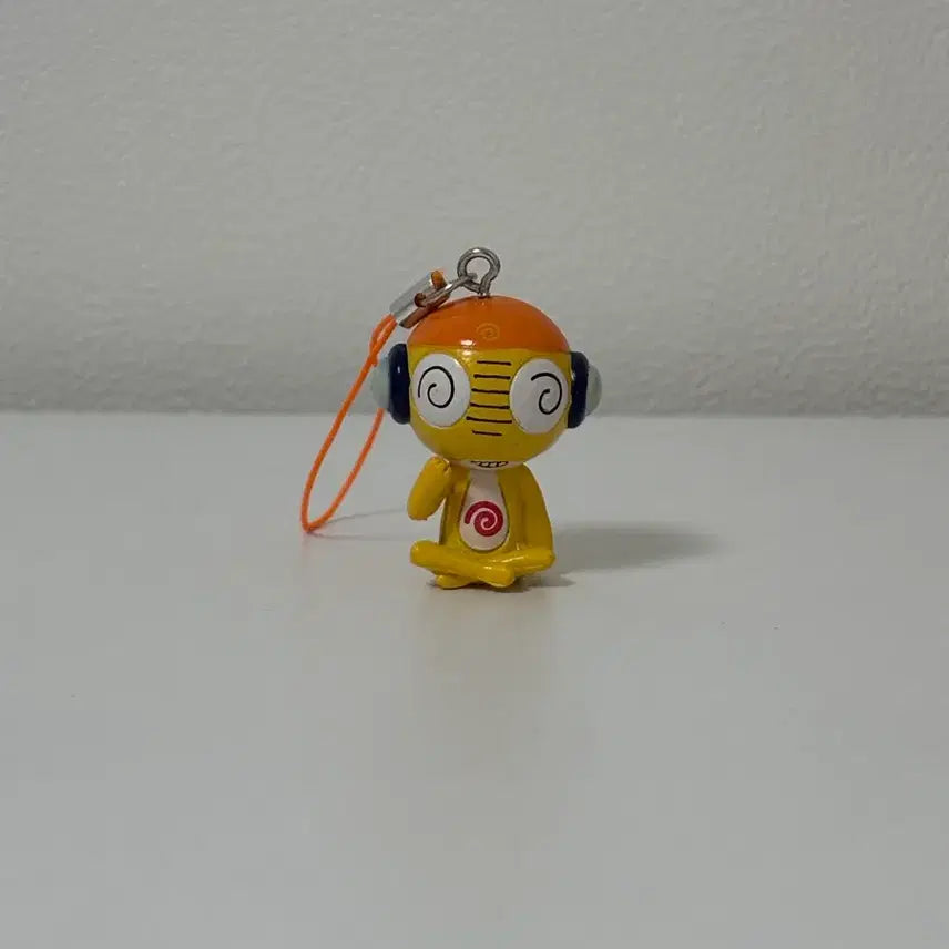 [BUNJANG] Vintage Keroro Figure Strap Kururu / 고전 케로로 피규어 핸드폰줄 쿠루루