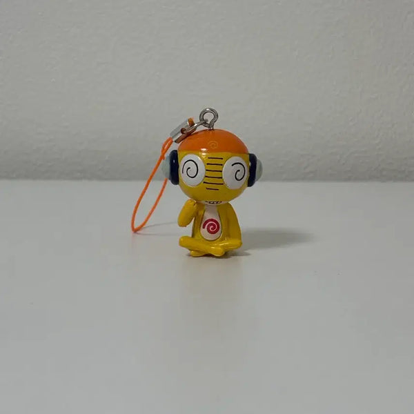 [BUNJANG] Vintage Keroro Figure Strap Kururu / 고전 케로로 피규어 핸드폰줄 쿠루루