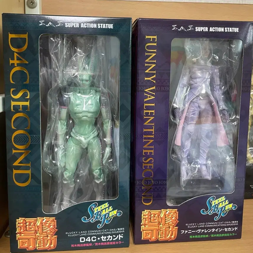 [BUNJANG] Medicos Jojo's Bizarre Adventure Funny Valentine & D4C Super Action Statue Bundle Set / 오늘까지만 판매) 죠죠 퍼니 발렌타인 & D4C 초상가동 일괄