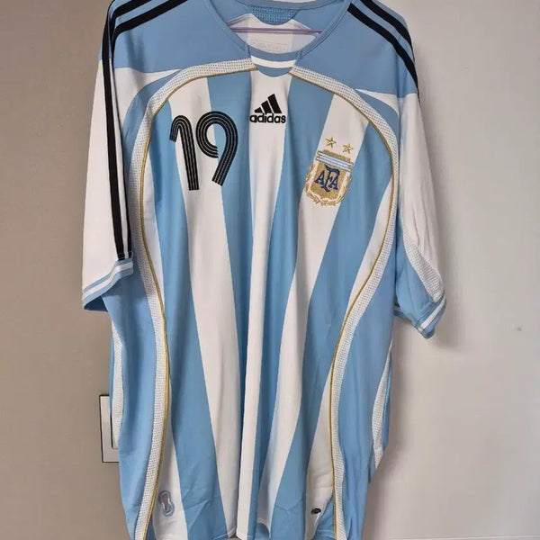 [BUNJANG] Adidas Argentina Lionel Messi 3XL Soccer Jersey / 메시 아르헨티나 아디다스 유니폼 새제품