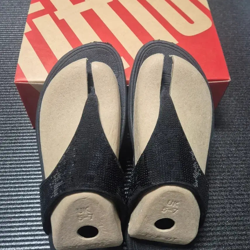 [BUNJANG] FitFlop Slippers/Flip-Flops UK 5-7 / @ 피플랍 (FitFlop) / 슬리퍼 / 쪼리 / UK 5-7