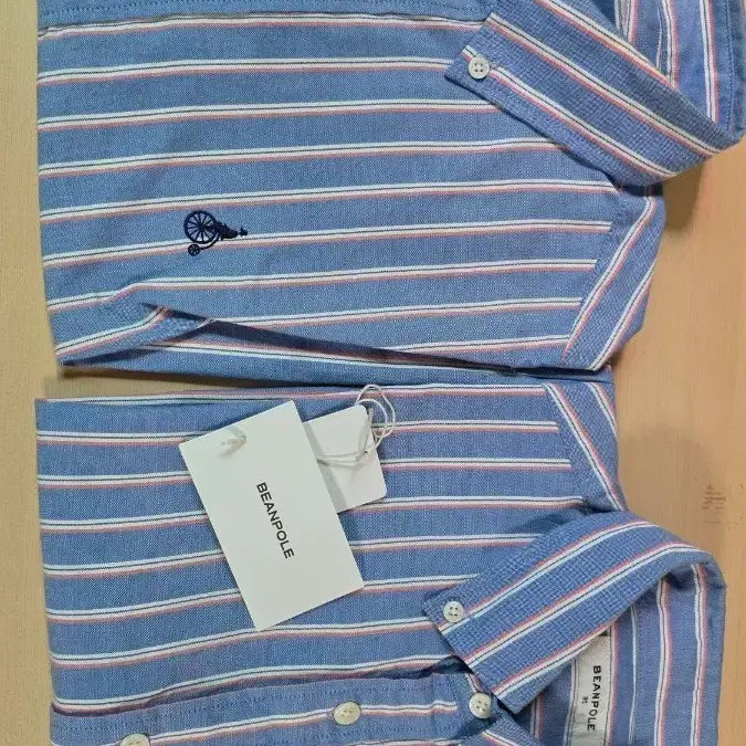 [BUNJANG] Beanpole Men's Striped Oxford Shirt 95 / 빈폴 스트라이프 셔츠 남성 95