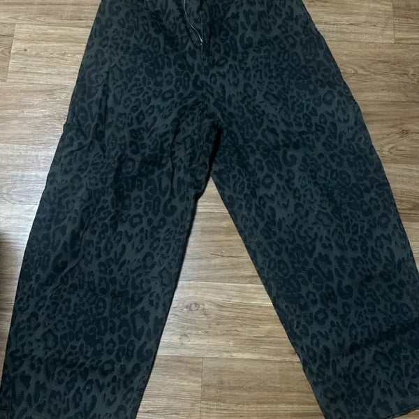 [BUNJANG] Brownbreath Leopard Pattern Cotton Pants L / 브라운브레스 레오파드 팬츠 L