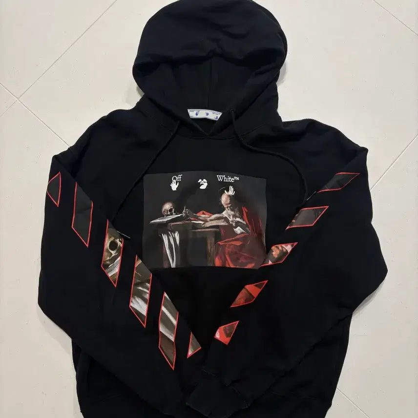 [BUNJANG] Off-White Caravaggio Hoodie L / 오프화이트 카라바조 후드 L