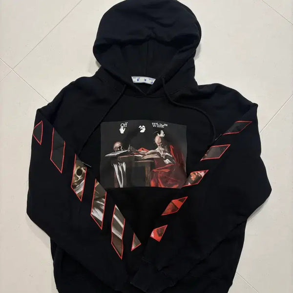 [BUNJANG] Off-White Caravaggio Hoodie L / 오프화이트 카라바조 후드 L