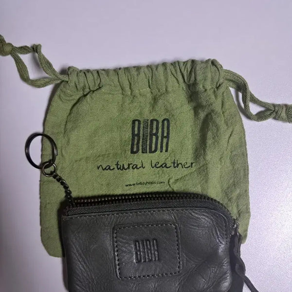 [BUNJANG] Viva Cowhide Leather Card Coin Wallet / 비바 소가죽 카드동전지갑