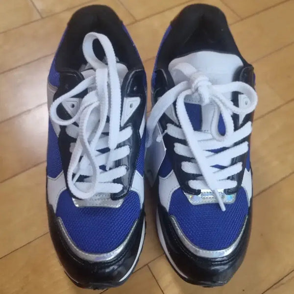 [BUNJANG] HEAD Unisex Height-Increasing Sneakers (Blue/White/Black) / 헤드 운동화 남성용/여성용 블루/화이트/블랙 키높이신발