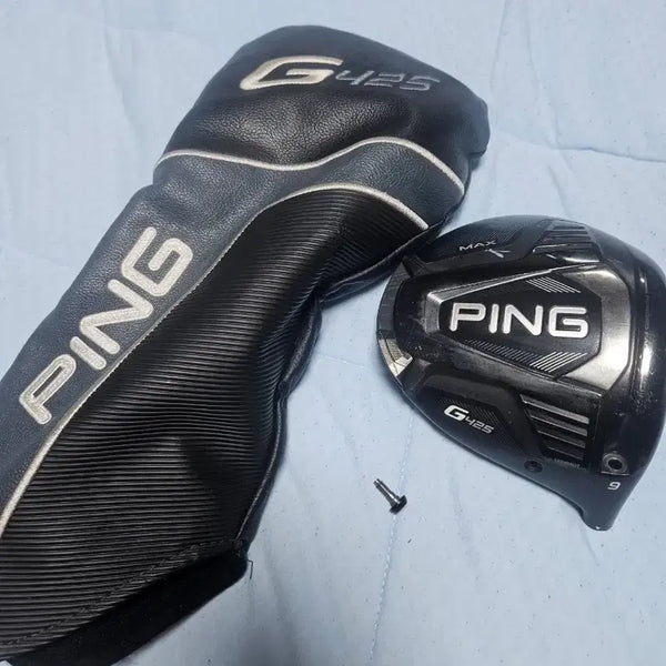 [BUNJANG] PING G425 MAX 9 Degree Driver Head + Pouch (Cracked) / 핑 G425 맥스 9도 헤드+파우치 크랙있음