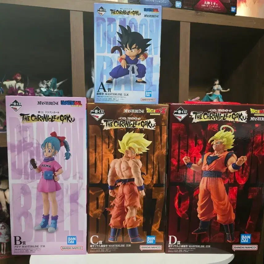 [BUNJANG] Dragon Ball Masterlies Chronicle of Saiyan Son Goku Figure / 드래곤볼 마스터리즈 크로니클 오브 소년 손오공 피규어