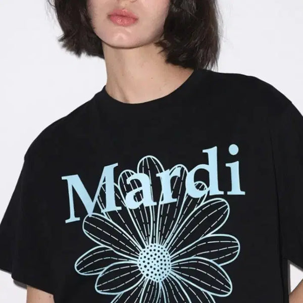 [BUNJANG] Mardi Mercredi Daisy Short Sleeve T-Shirt / 마르디메크르디 데이지 반팔티