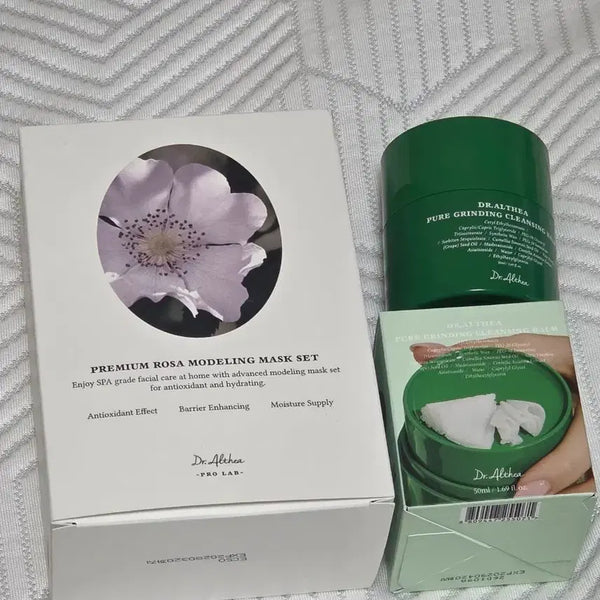 [BUNJANG] Dr.Althea Cleansing Balm Pure & Modeling Mask Set / 닥터엘시아 클렌징밤 퓨어2개+ 모델링팩 5개