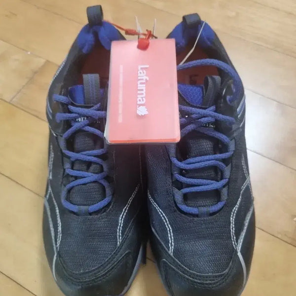 [BUNJANG] Lafuma Hiking Shoes Black/Blue / 라푸마 운동화 블랙/블루