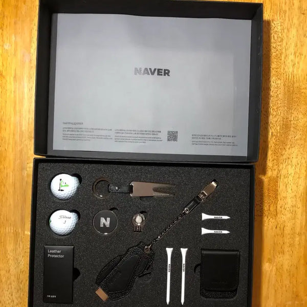 [BUNJANG] Smith & Leather Golf Accessory Set / 네이버 스미스앤레더 골프 액세서리 세트